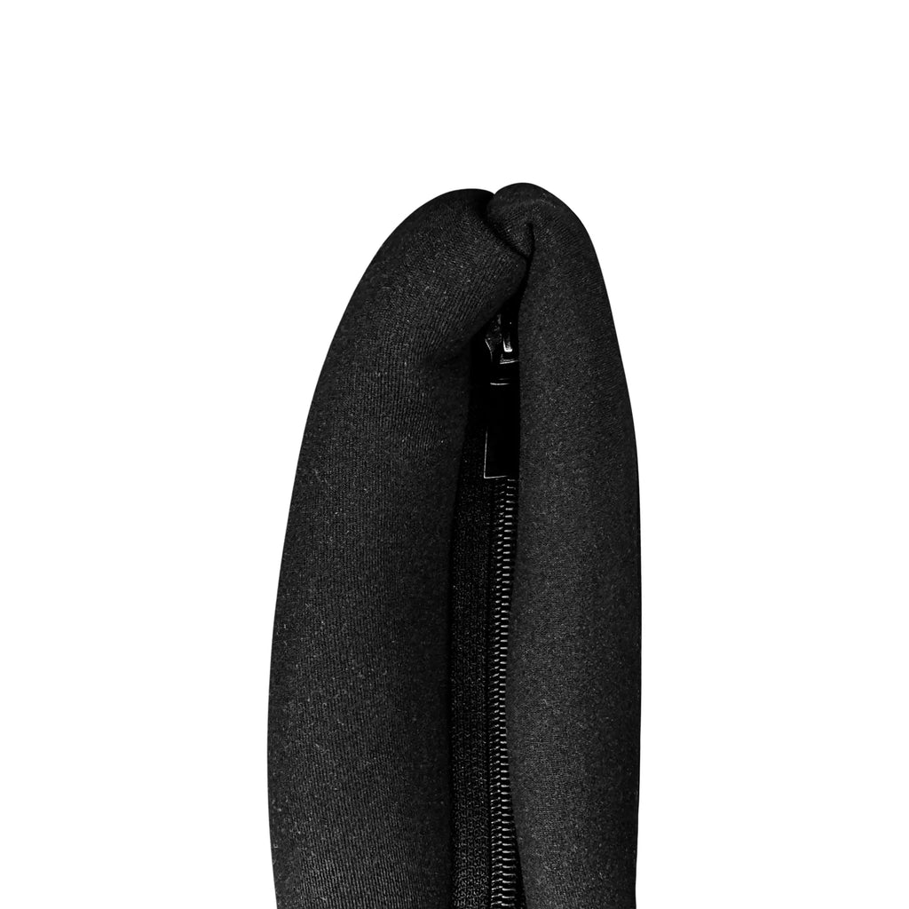 Makeup Bag - White or Black Travel Cosmetic Pouch | RMU BY MICHELLE